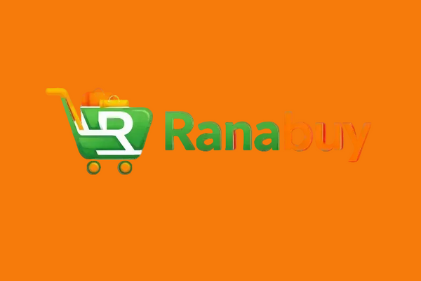 Ranabuy logo with a green shopping cart icon on a white background